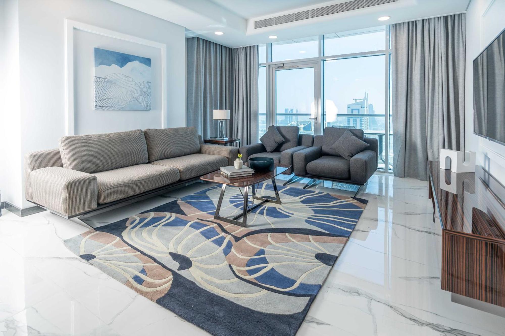 S Plaza Suites Hotel Seef Exteriér fotografie